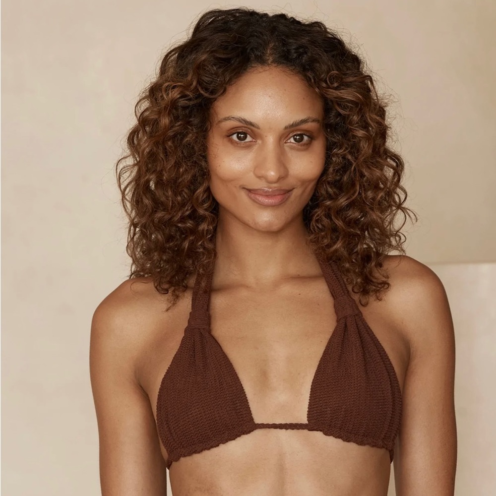 Monday Swimwear S\M Tulum Top NWT - Shaded Oak